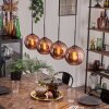 Koyoto Suspension Cuivré, 4 lumières