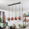 Ripoll Suspension Cuivré, 4 lumières