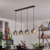 Ripoll Suspension Clair, Fumé, 4 lumières