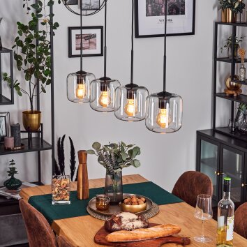 Lauden Suspension Clair, 4 lumières Lauden Suspension Clair, 4 lumières