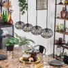 Oravi Suspension Noir, 4 lumières