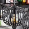 Oravi Suspension Noir, 4 lumières