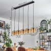 Lauden Suspension Ambre, Clair, 5 lumières