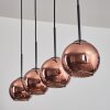 Koyoto Suspension Noir, 4 lumières