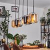 Lauden Suspension Noir, 5 lumières