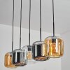 Lauden Suspension Noir, 5 lumières