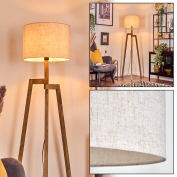 Bassagoda Lampadaire, Liseuse Écru, 1 lumière Bassagoda Lampadaire, Liseuse Écru, 1 lumière