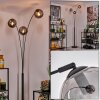 Gastor Lampadaire Noir, 3 lumières