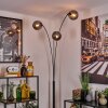 Gastor Lampadaire Noir, 3 lumières