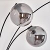 Gastor Lampadaire Noir, 3 lumières