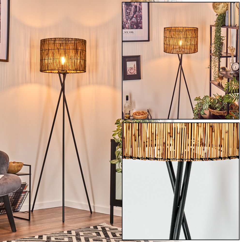 Cando Lampadaire, Liseuse Noir, 1 lumière main product photo