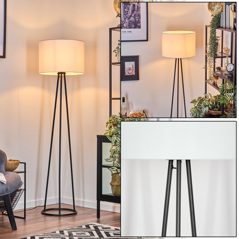 Bassagoda Lampadaire, Liseuse Noir, 1 lumière main product photo