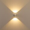 Applique murale Indore LED Aluminium, 2 lumières