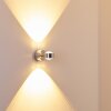 Applique murale Indore LED Aluminium, 2 lumières