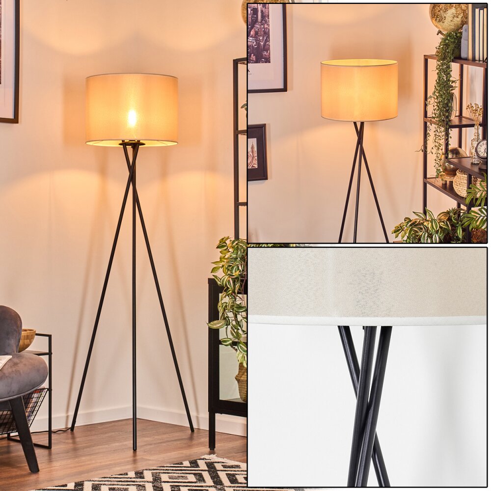 Bassagoda Lampadaire Noir, 1 lumière main product photo