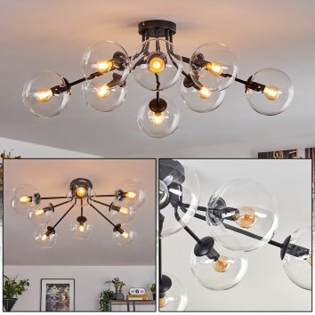 Gastor Plafonnier 87 cm Clair, 8 lumières
