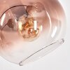 Koyoto Lampadaire Clair, Cuivré, 5 lumières