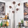 Koyoto Lampadaire Clair, Cuivré, 5 lumières