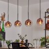 Ripoll Suspension Clair, Cuivré, 4 lumières