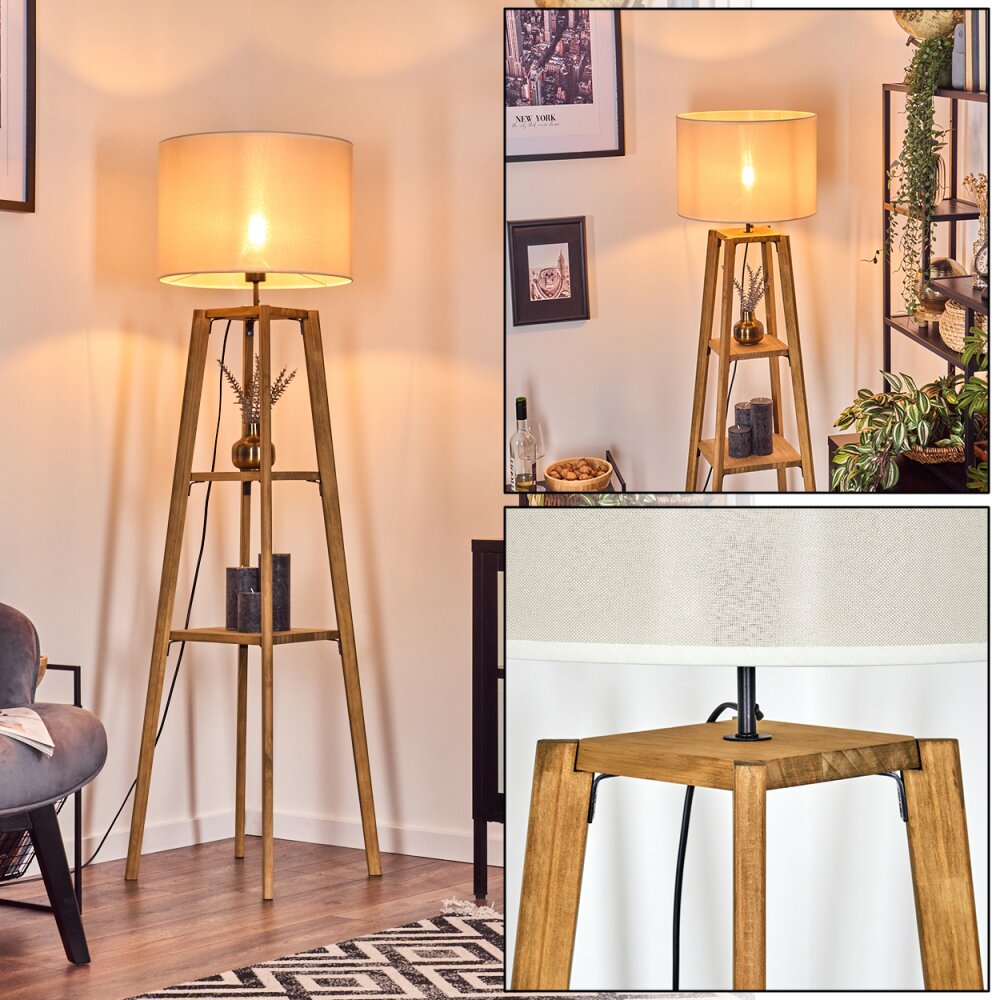 Bassagoda Lampadaire Écru, 1 lumière main product photo