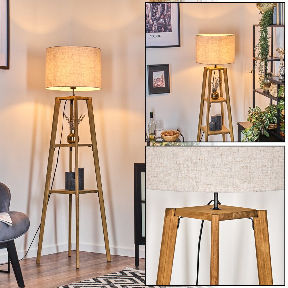 Bassagoda Lampadaire Écru, 1 lumière main product photo