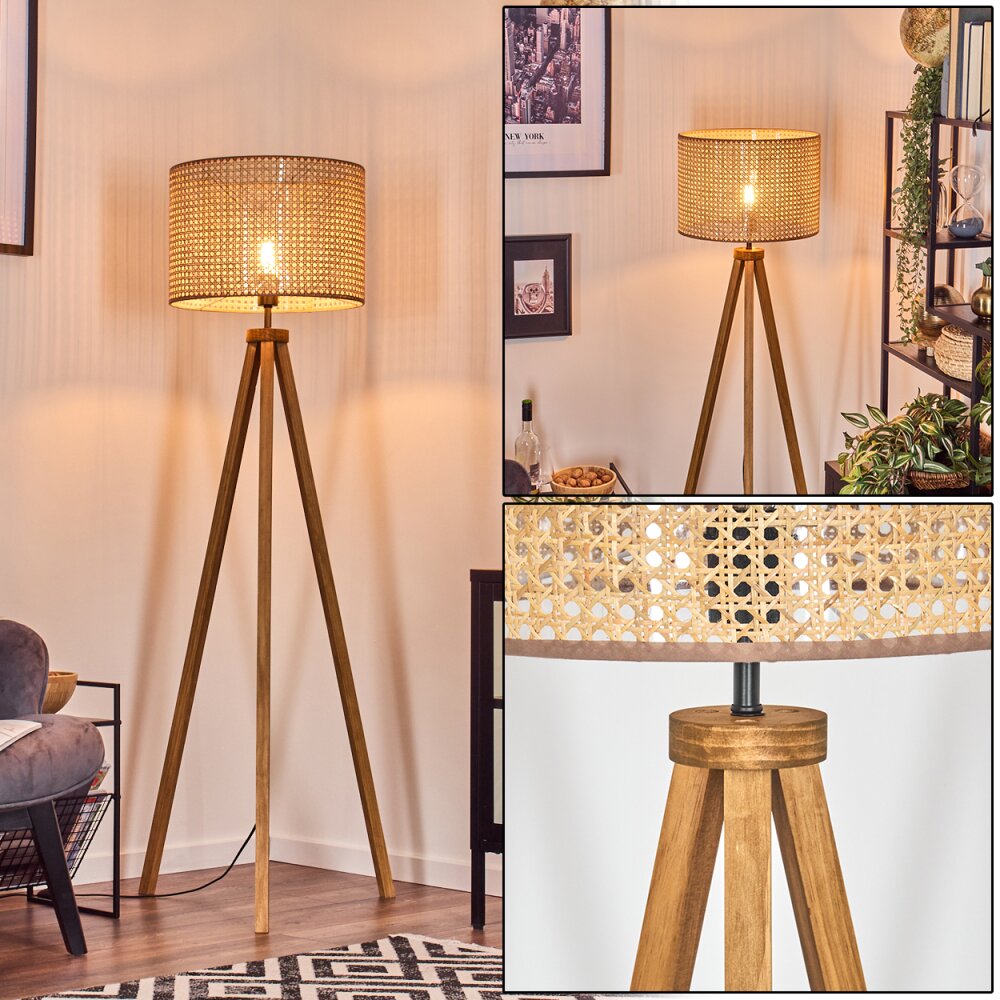 Barcos Lampadaire Écru, 1 lumière main product photo