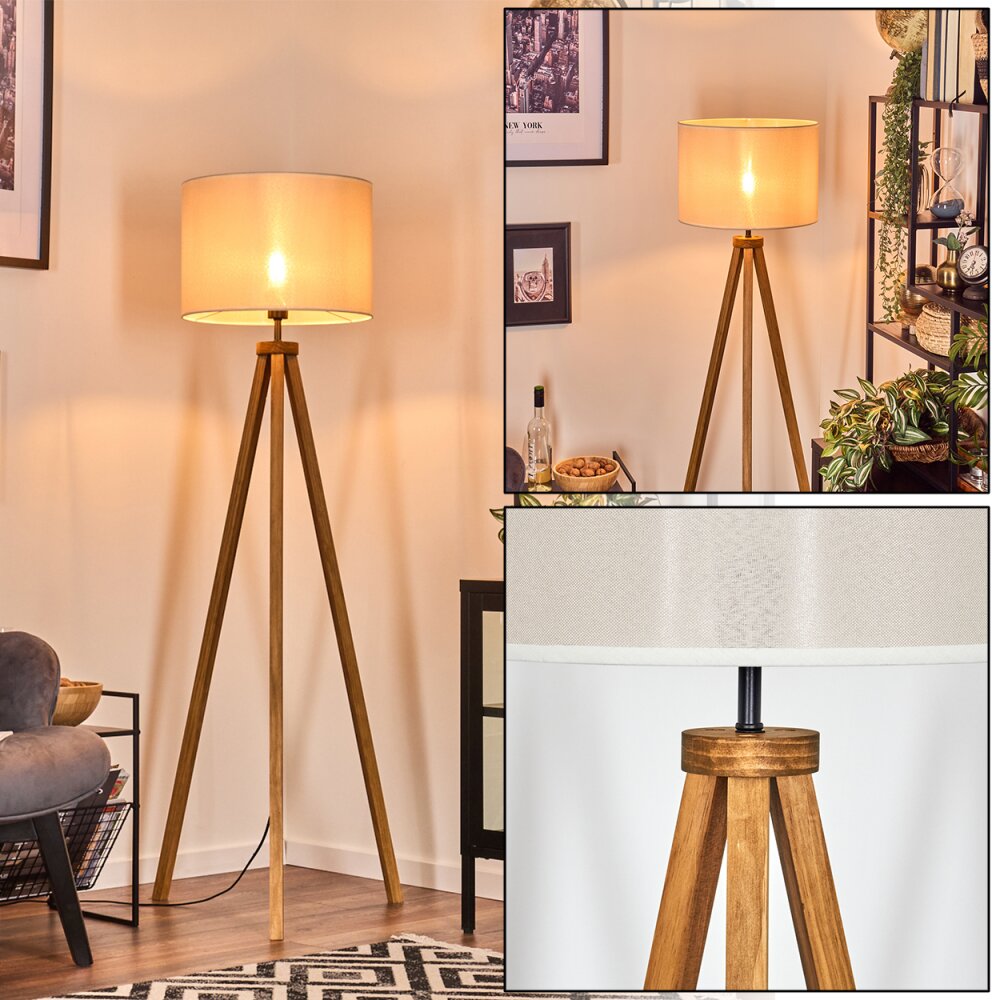 Bassagoda Lampadaire Écru, 1 lumière main product photo