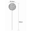 Lampe solaire Globo SUNI LED Rouille, 1 lumière