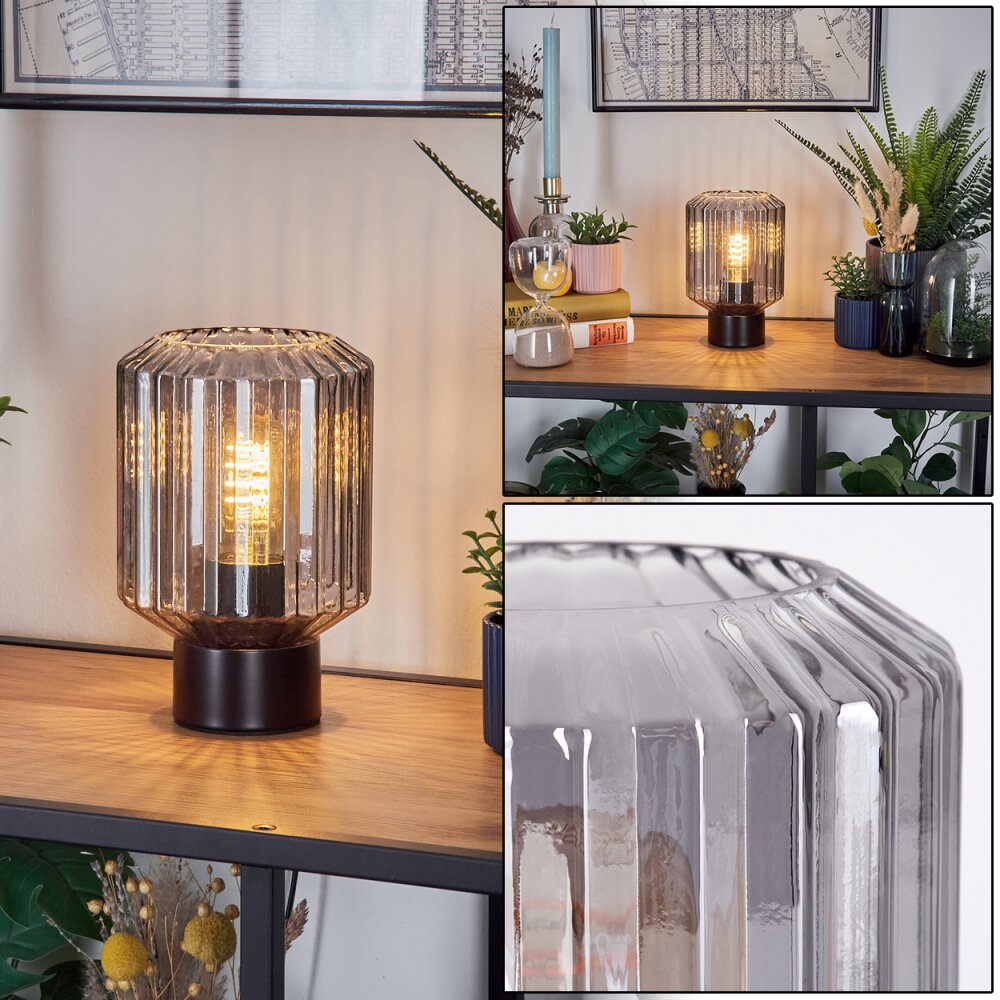 Moruja Lampe à poser Noir, 1 lumière main product photo