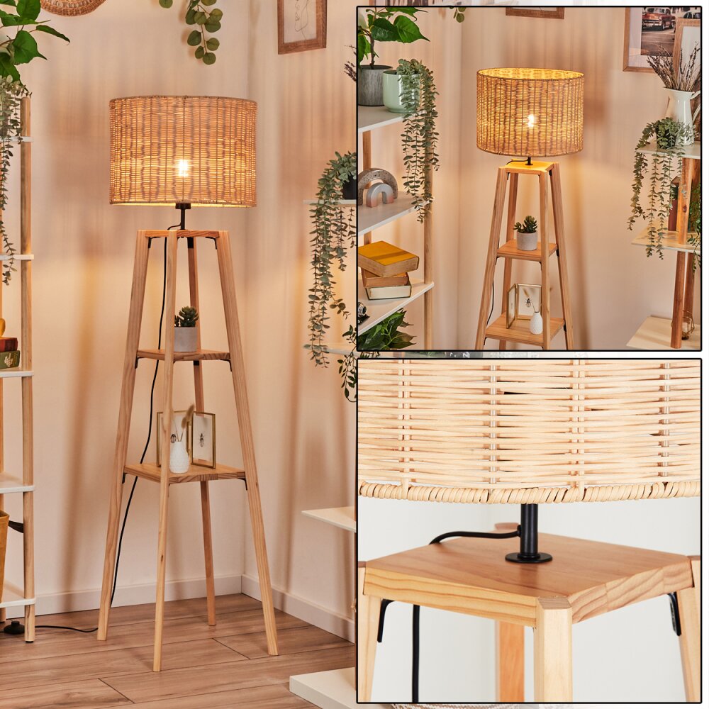 Jinya Lampadaire Écru, 1 lumière main product photo
