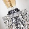 Sonhim Lampe à poser Noir, Transparent, 1 lumière