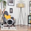Sabadim Lampadaire beige, 1 lumière