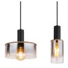 CLASSIS Suspension Luminaires Globo Lighting Noir, 4 lumières