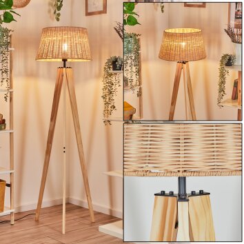 Cavaca Lampadaire Écru, 1 lumière