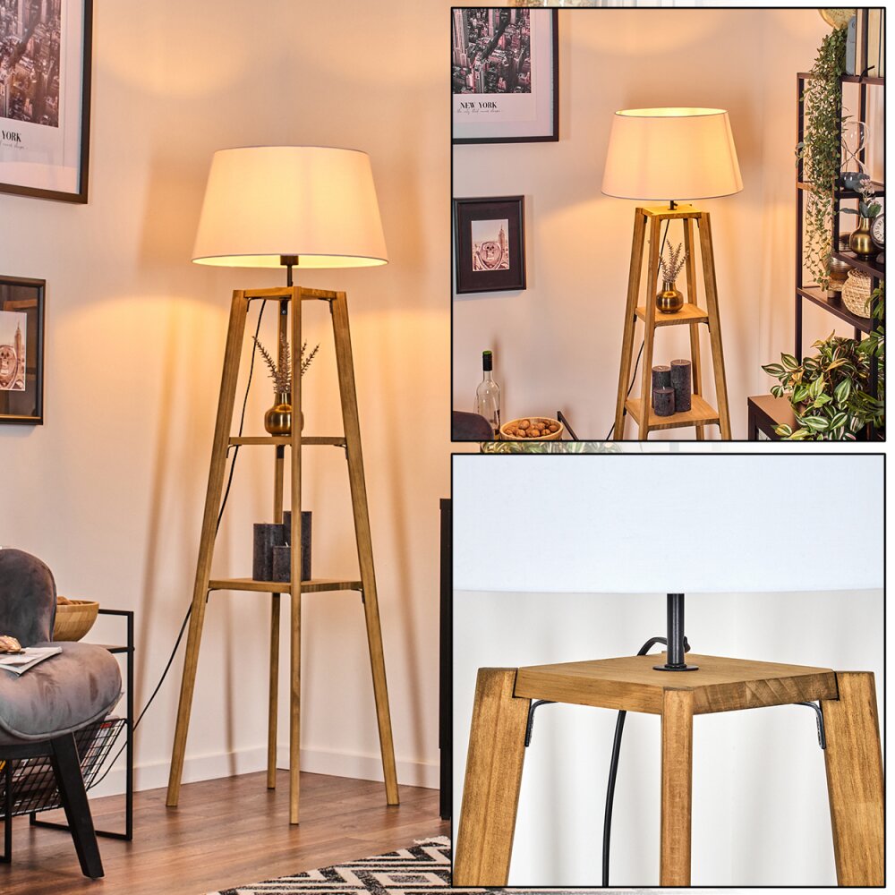 Bassagoda Lampadaire Écru, 1 lumière main product photo