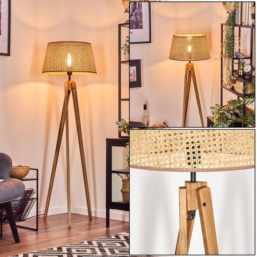 Barcos Lampadaire Écru, 1 lumière main product photo