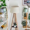 Bassagoda Lampadaire beige, 1 lumière