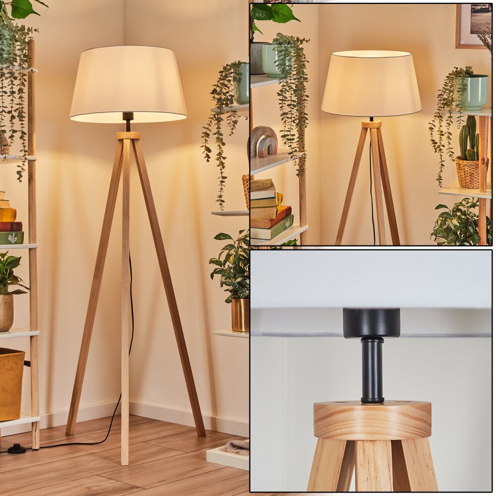 Bassagoda Lampadaire Écru, 1 lumière main product photo