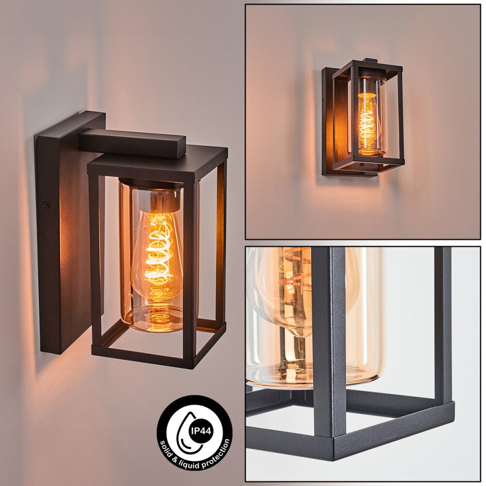 Portalis Lampe murale d´extérieur Noir, 1 lumière main product photo