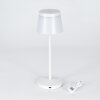 Algeraz Lampe de table d'extérieur, Lampe à poser LED Blanc, 1 lumière Algeraz Lampe de table d'extérieur, Lampe à poser LED Blanc, 1 lumière