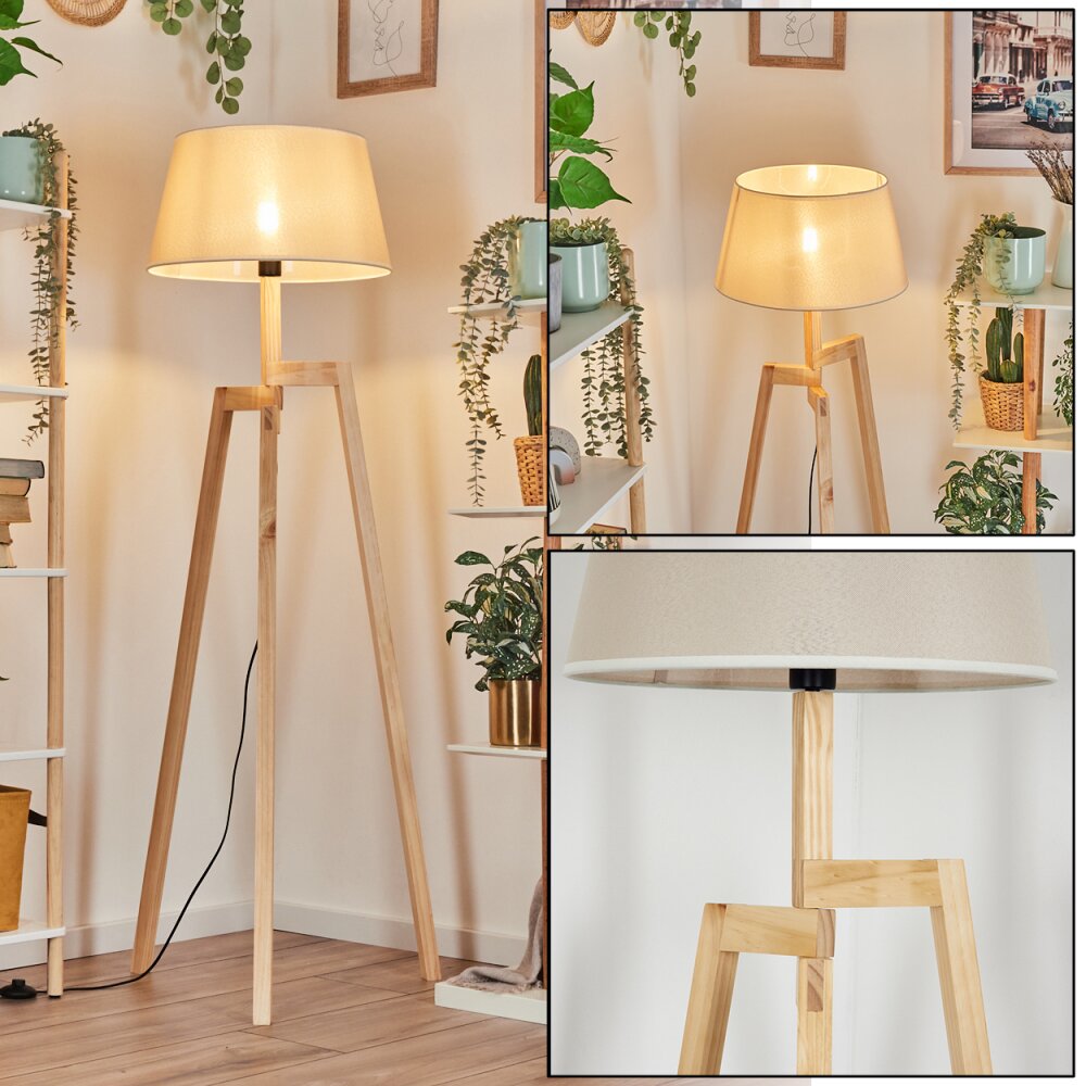 Bassagoda Lampadaire Écru, 1 lumière main product photo