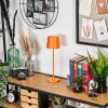 Belece Lampe de table d'extérieur, Lampe à poser LED Orange, 1 lumière