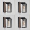 Portalis Lampe murale d´extérieur Brun, Couleur bois, Noir, 1 lumière