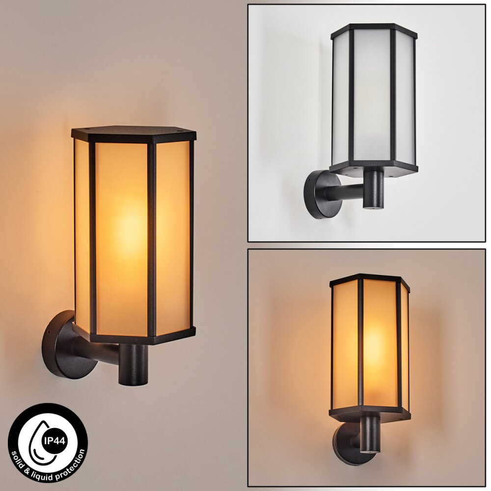 Monfanim Lampe murale d´extérieur Noir, 1 lumière main product photo