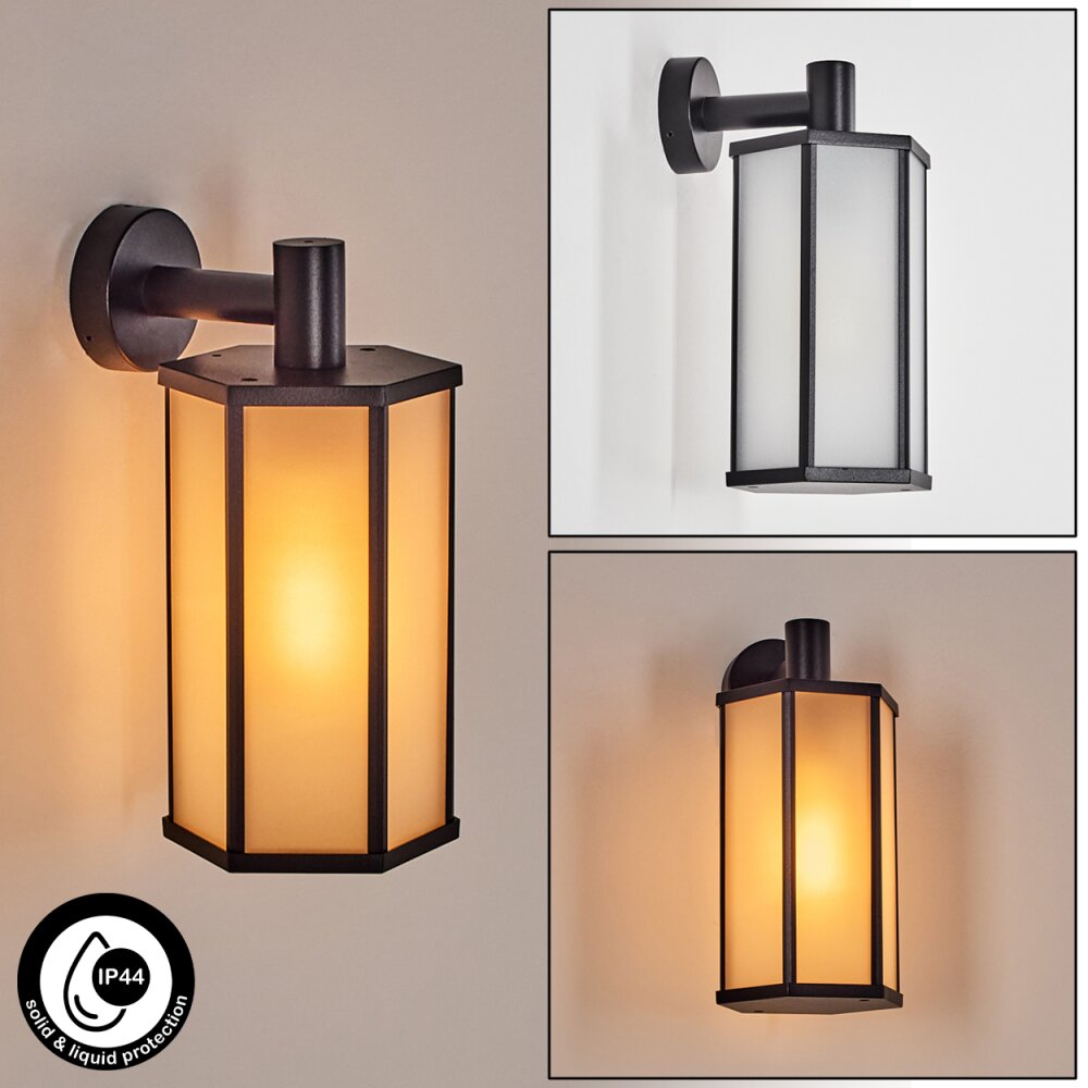 Monfanim Lampe murale d´extérieur Noir, 1 lumière main product photo