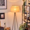 Bassagoda Lampadaire beige, Blanc, 1 lumière