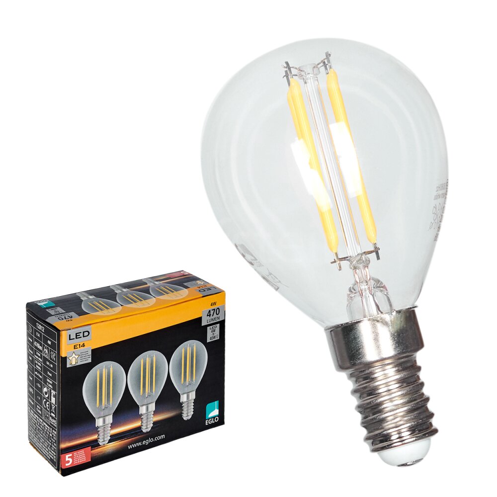 LED 4 Watt blanc chaud 470 Lumen main product photo