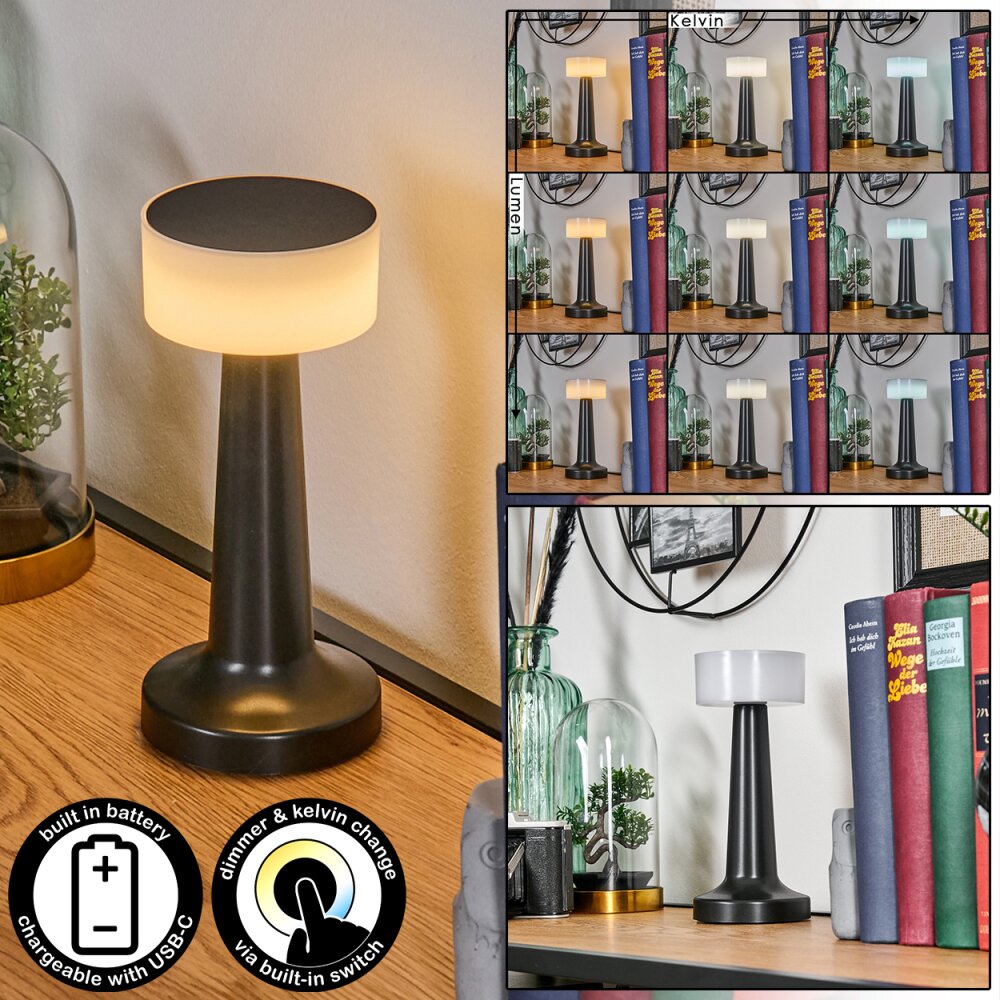 Gallboda Lampe à poser LED Noir, 1 lumière main product photo
