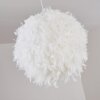 Suspension Skaulo Blanc, 1 lumière