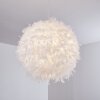 Suspension Skaulo Blanc, 1 lumière